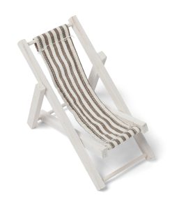 Chaise longue taupe