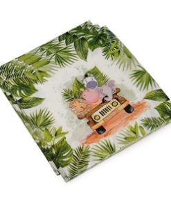 Serviette Safari – Lot de 20