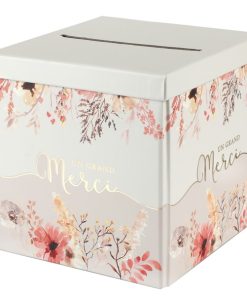 Urne Carton – Merci – Fleurie