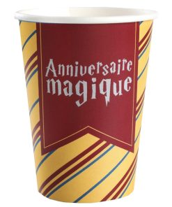 Gobelet Harry Potter » Anniversaire Magique » – Lot de 10