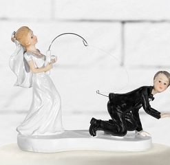 Figurine mariage-Pêche