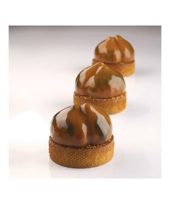Moule mini tarte 3D Marrons Pavoni