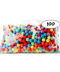 100 BOULES MULTICOLORES